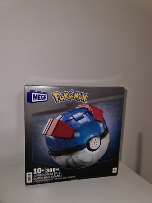Mattel HMW04 Mega Pokemon Großer Superball mit Licht