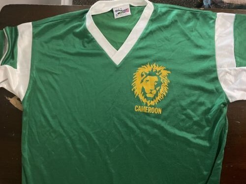 Vintage Cameroon Jersey - XL - Doss - Made in USA World Cup