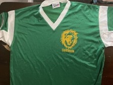 Vintage Cameroon Jersey - XL - Doss - Made in USA World Cup