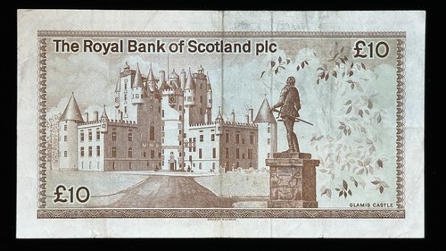 Scotland 10 Pounds 1984 Royal Bank Sig. Maiden P-343a VF - Picture 2 of 2