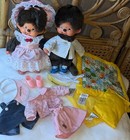 Vintage Moncchichi 1974 Girl & Boy Monkey & Accessories Rare — photo 3