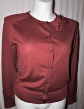 Loft cardigan sweater vine color great light weight jersey knitwear