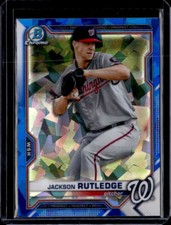 2021 Bowman Chrome Sapphire #BCP-103 Jackson Rutledge  Sapphire