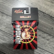 Street Fighter Hadoken Design Bi-Fold Wallet
