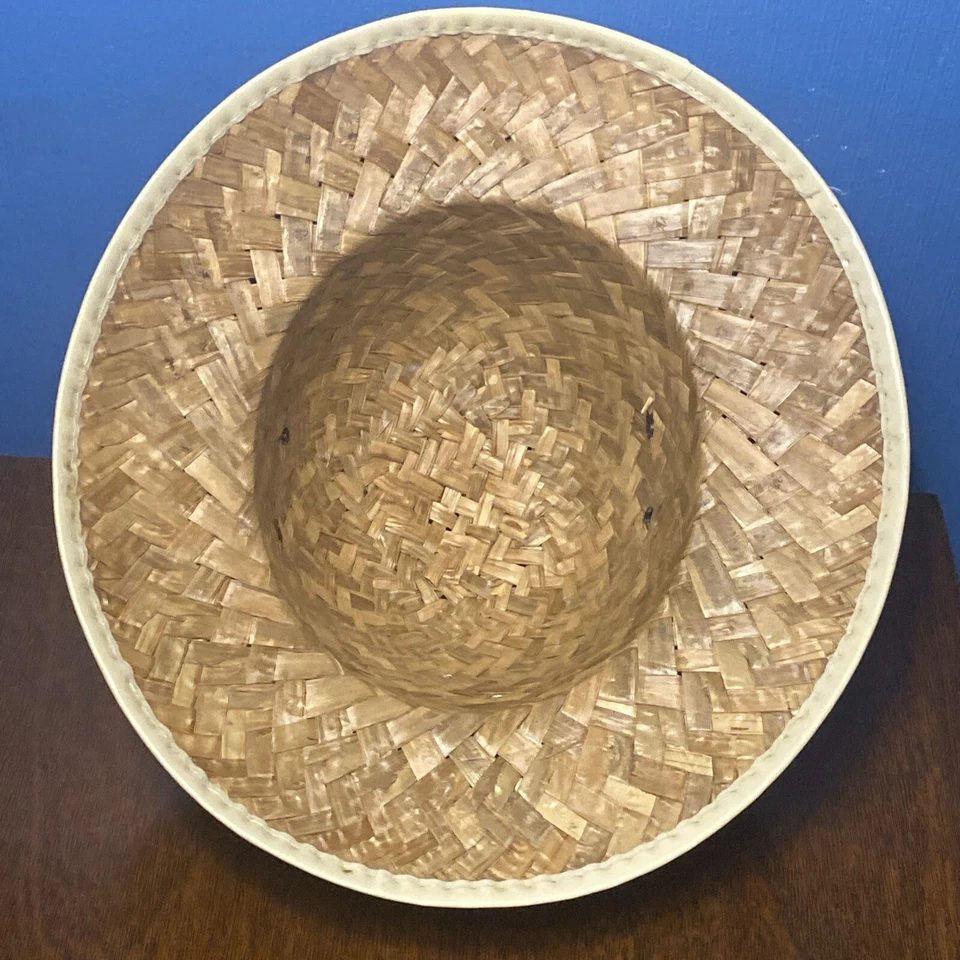 Sombrero cubo de paja "Guía de safari" de colección de los años 80 - Disfraz para niños jóvenes sombrero de vestir Foto 2 de 4