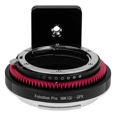 Fotodiox Adapter Nikon Nikkor F G-Type für Fujifilm G-Mount GFX Kamera