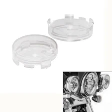 Pair Turn Signal Light Clear Lens Cover Fit For Harley Touring Models 1986-2014