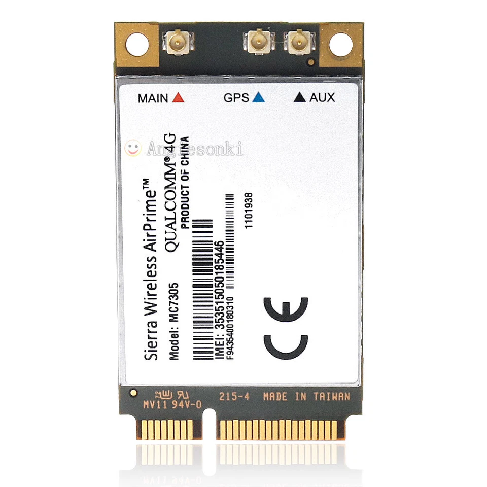 Sierra Wireless Airprime MC7305 4G LTE Kartenmodul für Toshiba Portege Z30T Z10T - Bild 2 von 4