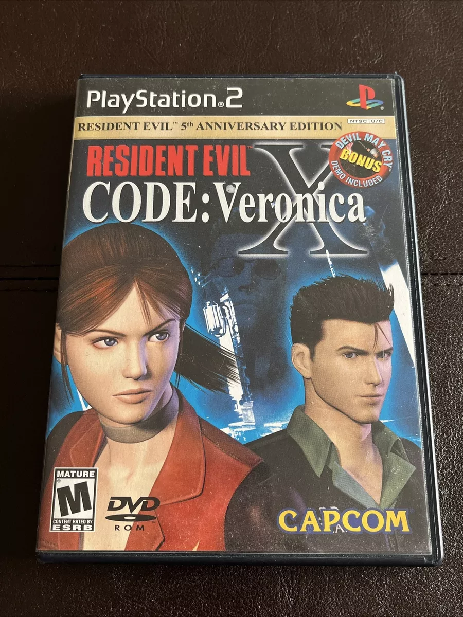 Resident Evil Code Veronica X no Bonus Disc C BL PS2