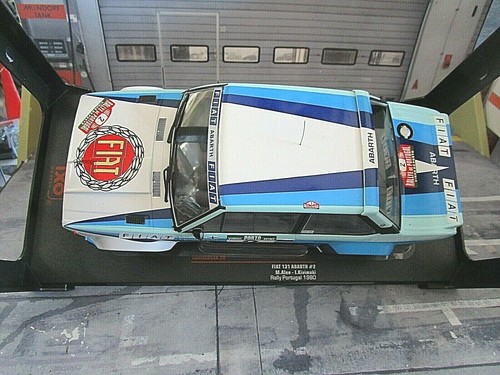 Fiat 131 Abarth Rally Portogallo Mondiali 1980 2° Piazza #2 Alen Kivimäki IXO RARO 1:18 - Foto 4 di 6