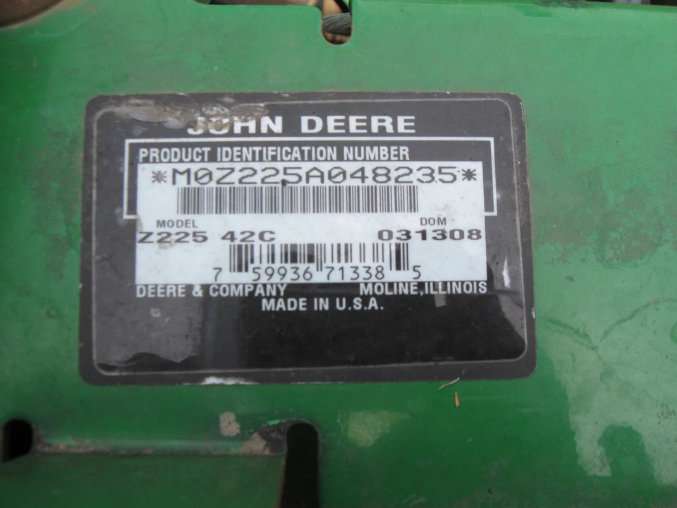 John Deere Z225 Bracket - Image 3 of 3