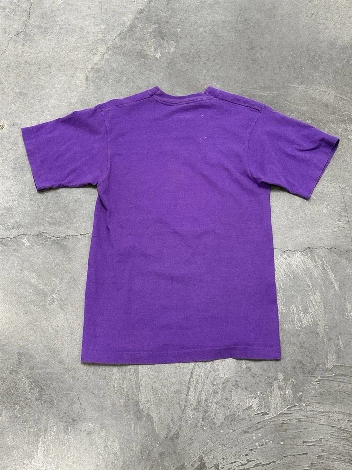 Camiseta de cómic Power Rangers 1994 púrpura de dibujos animados Foto 4 de 4