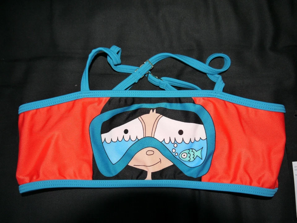 NWT Little Marc Jacobs Girls 2PC Bikini Set Swimwear  Sz. 12   - Image 2 of 4