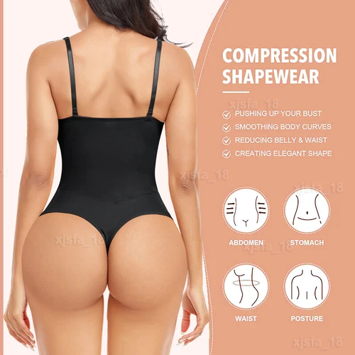 Tummy Control Fajas Colombianas Reductoras Levanta Cola Post Surgery Body Shaper - Picture 6 of 28