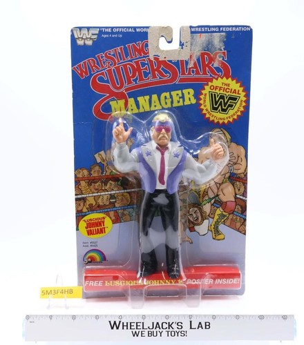 Johnny Valiant WWF Wrestling Superstars LJN 1987 T...