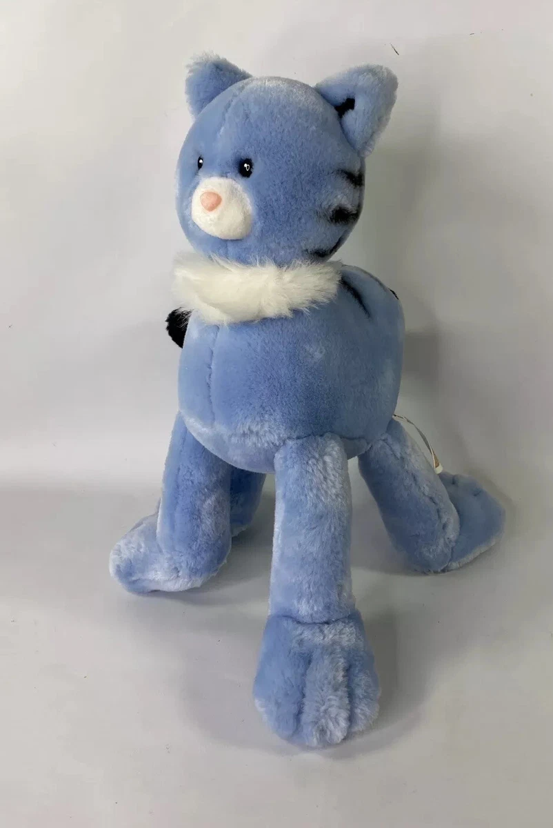 Blue cat stuffed clearance animal