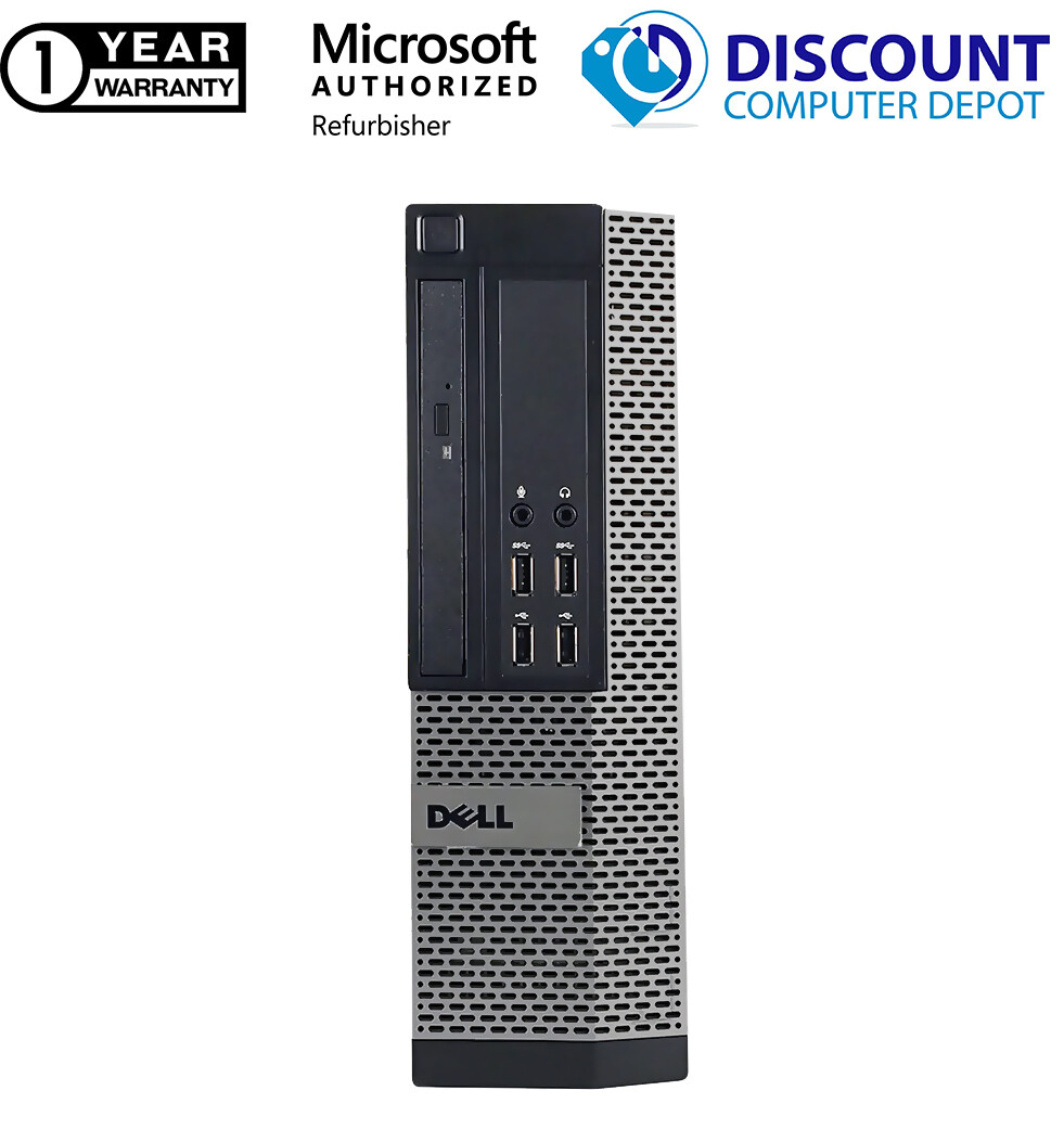 Dell Desktop PC Intel Core i3 8GB RAM 500GB HD Windows 10 Computer