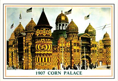Vintage Postcard 4x6- Corn Palace, SD UnPost 1960-80s