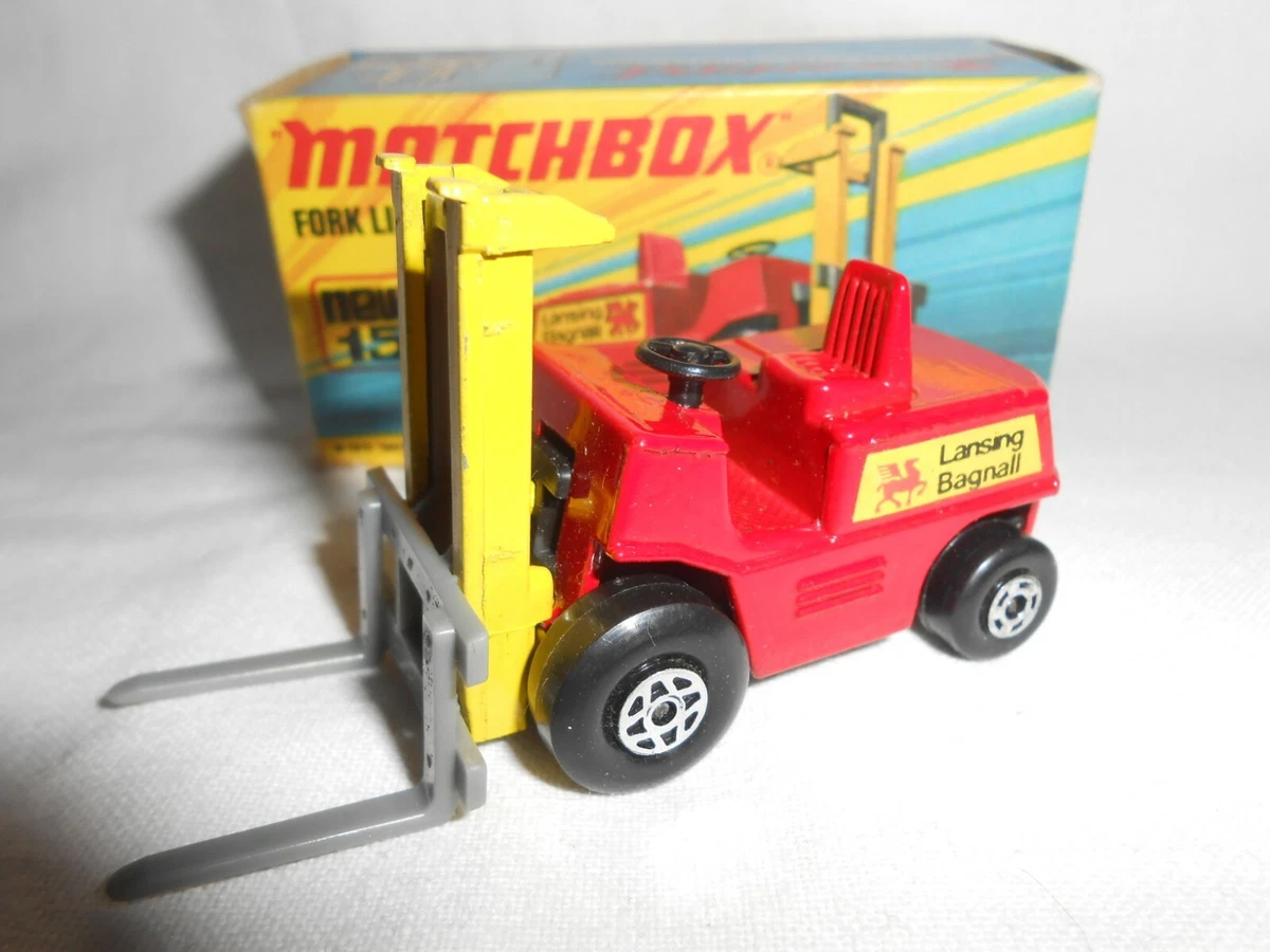 Matchbox forklift sales