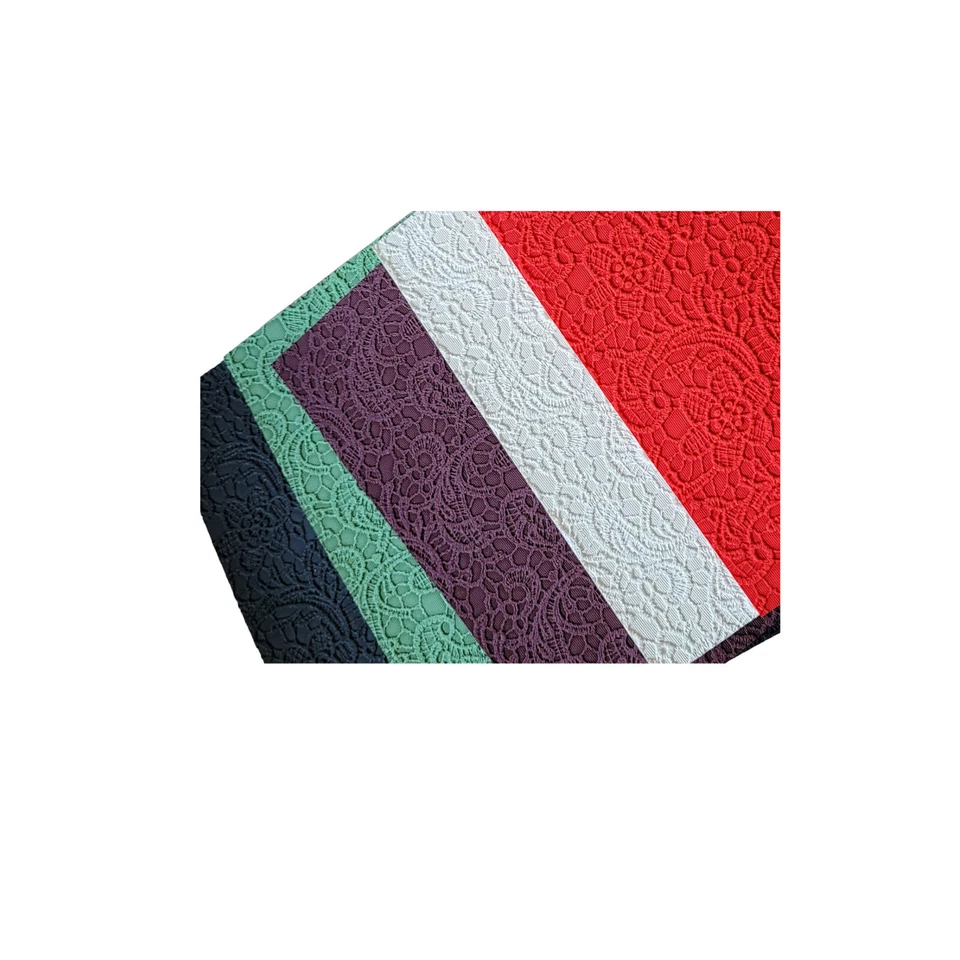 Paquetes de 52 piezas de vinilo bordado/piel sintética. Nuevo, las piezas son 8x12 - 10x12 Foto 2 de 4