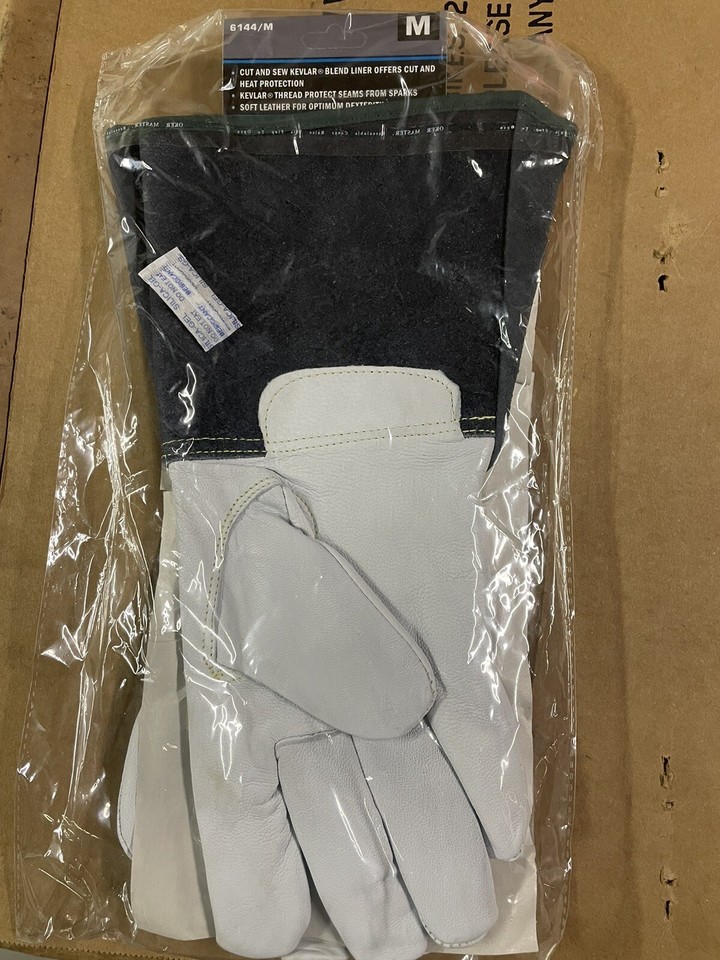 Ironcat Premium Grain Goatskin TIG Welding Gloves, Large, Protective Work Glove eBay