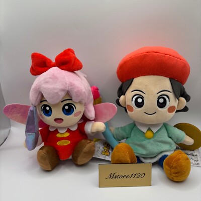 Kirby Super Star Ribbon & Adeleine Plush Doll ALL STAR COLLECTION