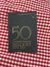 Vintage Stickheft 80er Jahre 50 gezählte Fadenstiche Anleitungsheft 80s