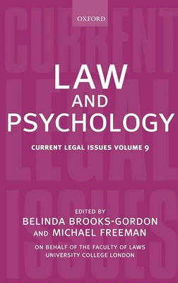 Freeman | LAW & PSYCHOLOGY CLI VOL9 CLI | Buch | Englisch (2019) | C C