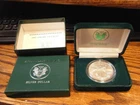 1997 American Silver Eagle Dollar Proof in Green Mint Box