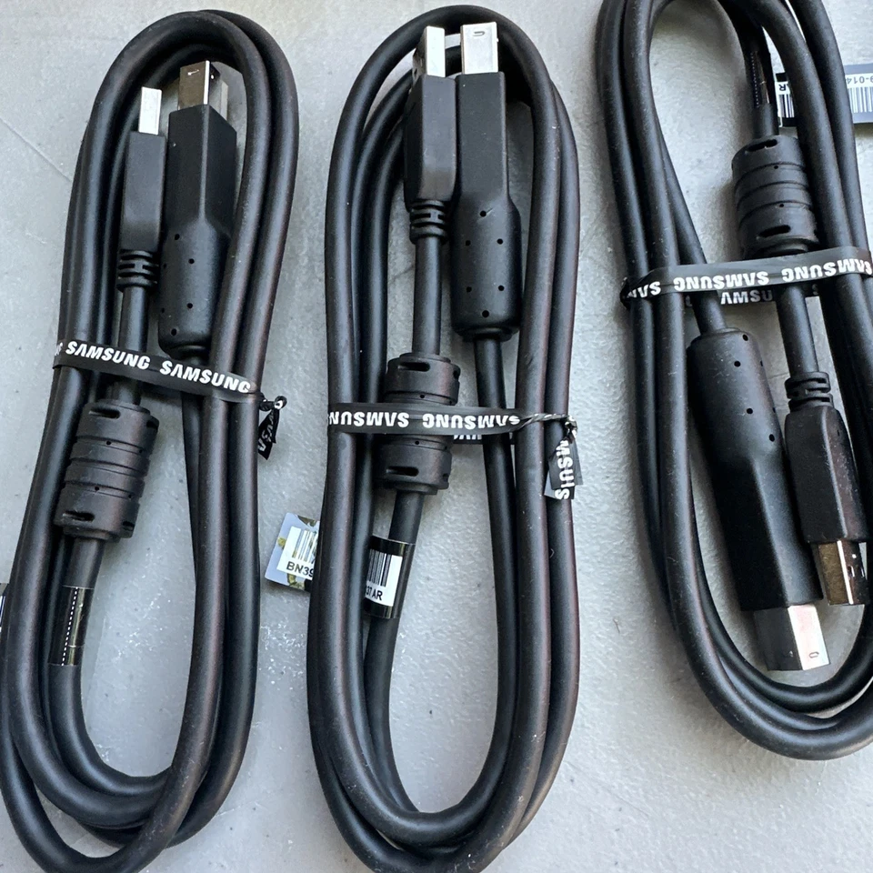 Original 5Pcs Samsung USB 3.0 Type A to B Male Cable /Printers/Scanners, 5Ft. - Image 2 of 4