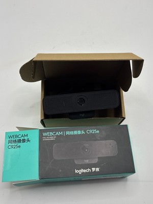 Logitech C925e Webcam USB HD Video Stereo Mic V-U0030-O 860-000508 Open Box 