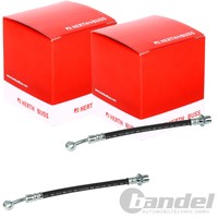 2X Herth+Buss Bremsschlauch Hinten Links+Rechts Passend FüR Honda Jazz