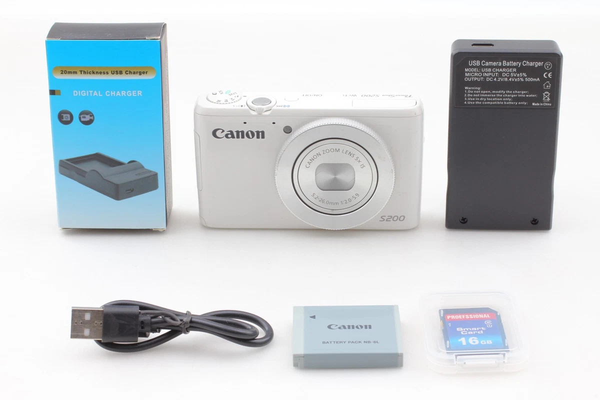 Canon PowerShot S200 Digital Cameras for Sale | Shop New & Used