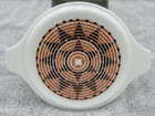 RARE Vintage Pyrex Pueblo Replacement Lid 25-C 23 Glass For Casserole 475-B 2.5