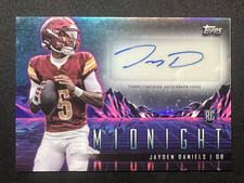 2024 Topps Midnight Rookie Horizon Signatures Jayden Daniels (RC) Auto #RHS-JD