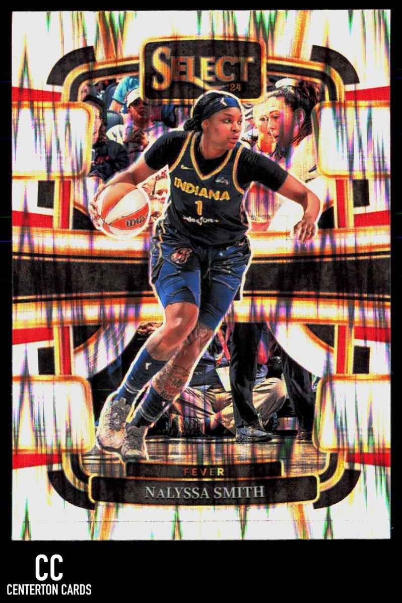 2024 Panini Select WNBA #49 NaLyssa Smith Prizms Silver Indiana Fever