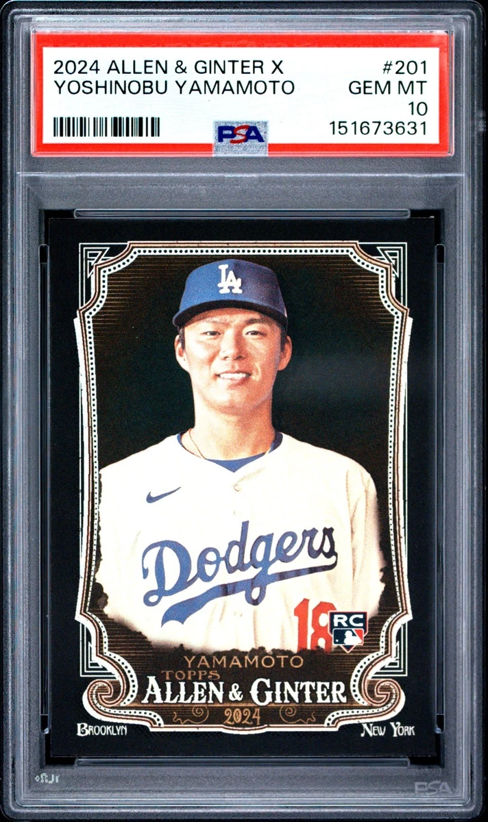 2024 Topps Allen & Ginter X - Yoshinobu Yamamoto #201 for sale | eBay
