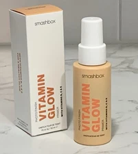 Smashbox Photo Finish Vitamin Glow Primer - 1 oz, 30 ml New In Box