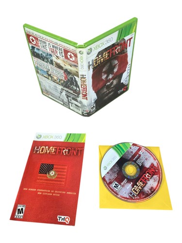 Microsoft Xbox 360 CIB COMPELTE TESTED Homefront BL