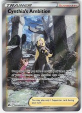 Pokemon Cynthia's Ambition GG60/GG70 Crown Zenith Galarian Gallery Pokemon NM on eBay
