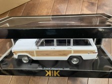 Last 1 unit, including shipping. KK scale 1/18 Jeep Grand Wagoneer 1989 diecast
