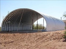 DuroSPAN 32x40x17 Steel Clear Span S-Model Building DIY Open Ends Factory DiRECT