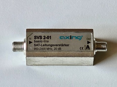 axing SAT-Leitungsverstärker SVS 2-01 | 950 2400 MHz | 20 dB
