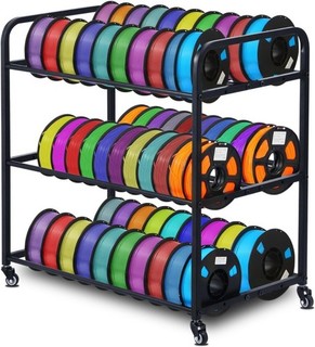 Filament Storage 3D Printer Filament Storage Rack Rolling Filament Holder AU
