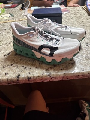 On Cloudmonster Hyper Mens Size 8 Medium Mint Sneakers 3ME10131560