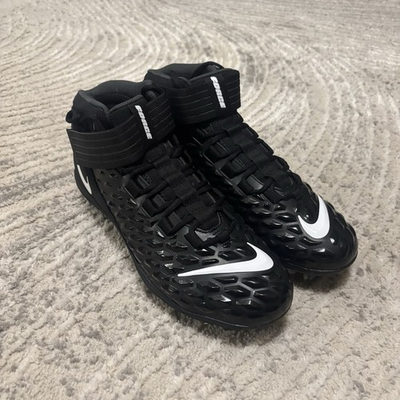 #ad #ad Nike Force Savage Pro 2 Mid Football Cleats Black AH4000 002 Men’s Size 11.5 NEW $70.00