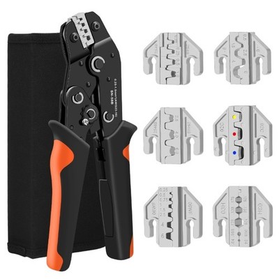 Reliable Electrical Command Press Pliers Includes 6 Jaw Units For Cable Work