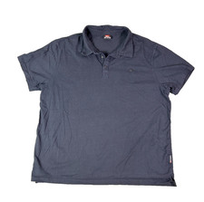 Vintage Quiksilver Polo Shirt Black Short Sleeve Men's XXL Casual Surf Skatewear