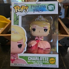 Funko Pop! Princess and the Frog Charlotte  Vinyl Figure #1671 (Chase Variant)