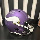 AARON JONES  Signed Minnesota Vikings Helmet full size replica. BAS AUTHENTIC